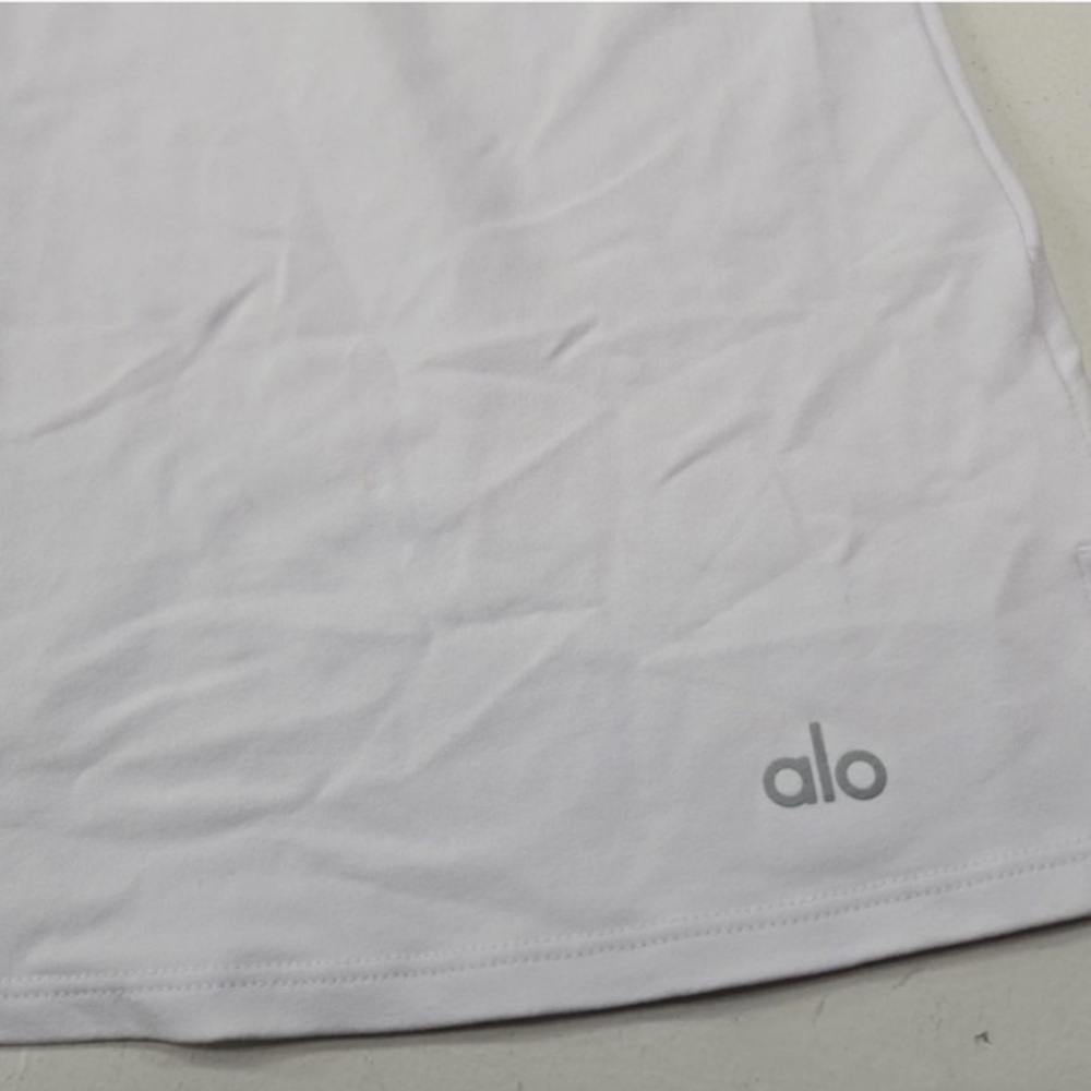 Alo Yoga Charmed Tennis Dress in white, size: S in EUC. - Picture 8 of 14